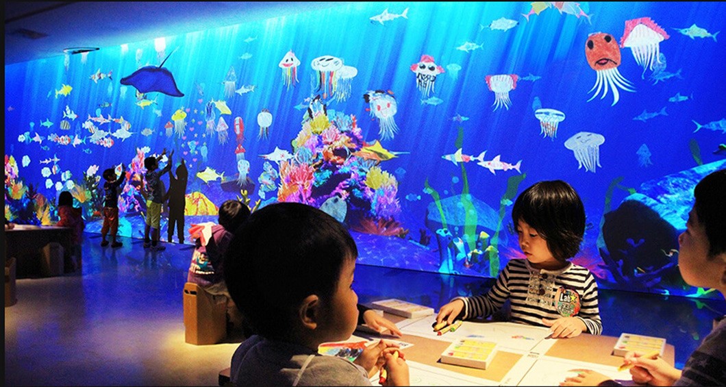 畫畫水族館