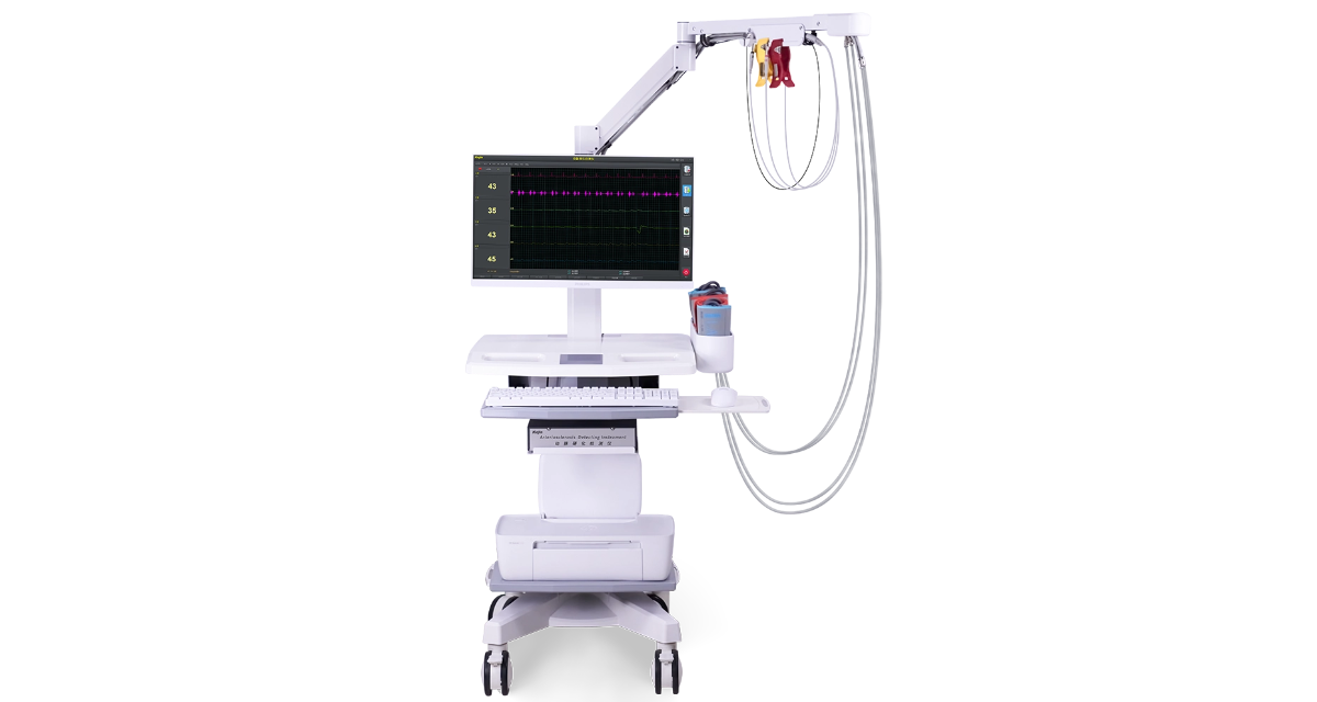 動脈硬化檢測解決方案示意圖